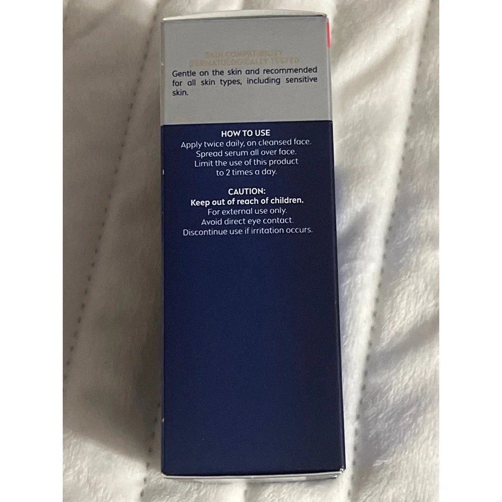 Nivea Men Age Defense Advanced Serum 2in1 Dark Spot Wrinkle Reducer 1oz 30ml NEW